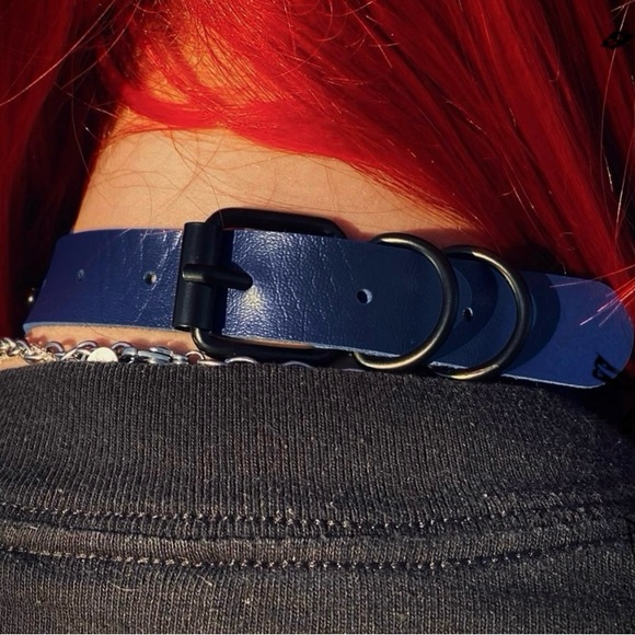 N͓̽E͓̽V͓̽E͓̽R͓̽M͓̽O͓̽R͓̽E͓̽ Spike Bondage Choker - Picture 4 of 5